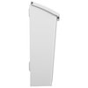 ARCHITECTURAL MAILBOXES 2681W White Marina Wall Mount Mailbox, Small