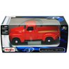 Maisto 1950 Chevy 3100 Pickup Truck, Orange 31952-1/24 Scale Diecast Model Toy Car, Multi