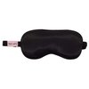 Kitsch Eye Mask for Sleeping, Lavender Softer Than Silk Sleep Mask, Satin Eyemask for Sleeping, Light Blocking & Stylish Eye Cover, Night Eye Pillow Mask, Travel Sleeping Mask for Women & Men (Black)