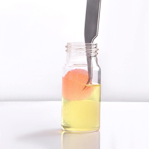 1 Bottle Eyelash Extension Tweezers Cleaner/Liquid Glue Remover and Sponge Ball for Lash Extension Tools