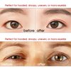 Invisible Eyelid Tape Eye Lift Strips Stickers, One-Sided Lace Eyelid Sticker, Breathable Self-Adhesive Eyelid Lift Strip, Instantly Eyelid Lift Without Surgery Perfect for Hooded Droopy Eyelid