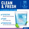 BREELEX Denture Cleaning Tablets - 120 Retainer Cleaner Tablets for Aligner, Mouth & Night Guard - FSA HSA Approved Products - Dental Cleanser for Nightguards- Fresh in 3 Minutes - 120 Tablets