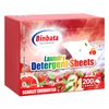 Binbata Laundry Detergent Sheets, 200 Loads Scarlet Encounter Scent Hypoallergenic Eco Laundry Sheets, Biodegradable Plastic Free Liquidless Laundry Sheets Detergent Suitable for Sensitive Skin