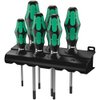 Wera 05028059001 Kraftform Plus 367/6 HF Torx HF Screwdriver Set and Rack, Lasertip, With Holding Function, 6-Piece,MULTI,TX8x60mm, TX10x80mm, TX15x80mm, TX20x100mm, TX25x100mm, TX27x115mm, TX30x115mm
