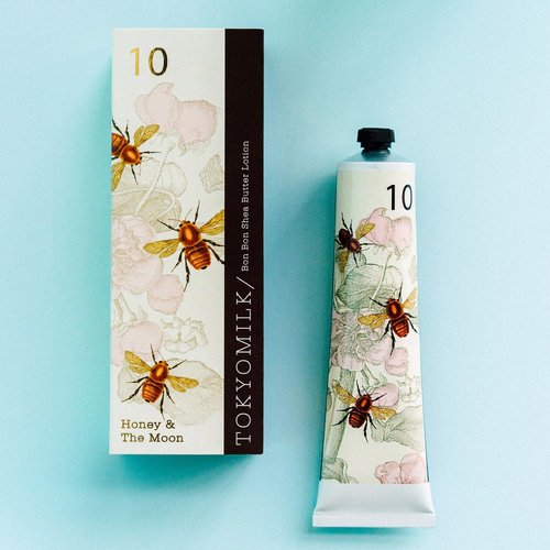 TOKYOMILK Honey & The Moon Handcreme, 2.3 oz. - Petrichor, Saguaro Flower, Agave, & Red Clay – Subtly Sweet, Shea Butter & Cocoa Butter, Hand Moisturizer, Scented Hand Cream, Lotion for Women