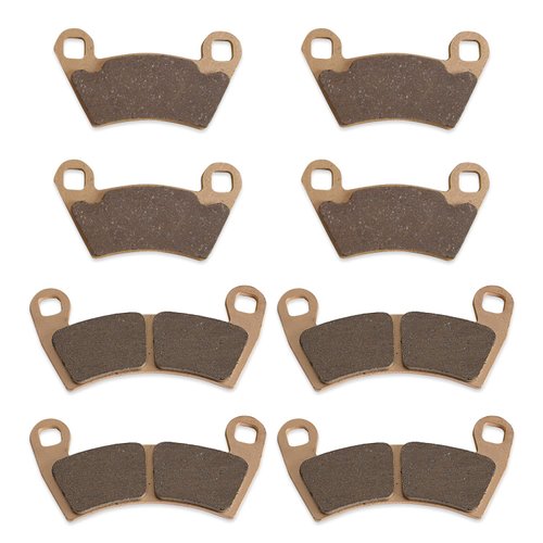RANSOTO Sintered Metal Brake Pads Compatible with Polaris Ranger 500 570 700 800 900 1000 XP Crew Diesel EV RZR 800 900 Brutus Ace 325 570 900 Front and Rear Severe Duty