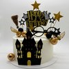 Wizard Birthday Cake Decorations Wizard Party Supplies Castle Cake Decorations Glitter Wizard Themed Cake Decorations