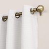 Sun Zero Cooper Thermal Insulated Energy Efficient Grommet Curtain Panel, 40" x 84", White