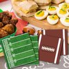 211PCS Football Party Supplies Football Theme Birthday Party Decorations Includes Football Plates and Napkins Football Tableware Set for Football Game Day Supplies, Serve for 20
