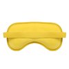 Eye See Plush Gel Eye Mask for Puffy Eyes, Yellow - Cold Eye mask to Treat Dark Circles, Sinuses, Dry Eyes, and for Allergy Relief - Microwave Safe for Heat Therapy