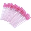 G2PLUS 100PCS Eyelash Mascara Brushes, Disposable Lash Spoolies, Crystal Eyelash Brush Makeup Kits for Eyelash Extensions and Eyebrow Brush