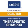 MG217 Psoriasis Shampoo with Coal Tar, Therapeutic Scalp Treatment, Controls Itching, Scaling, Flaking, Scale Buildup, Psoriasis Scalp Treatment, .5% Coal Tar Shampoo and Conditioner, 8floz