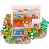 PinkBee Friends Flowers House Building Block Sets, Girls Mini Art Greenhouse Annie’s Studio Apartment with Lights Dreamhouse Bricks Kits Christmas Xmas Birthday Gifts for Adults Kids 8-12 6-12 7-9
