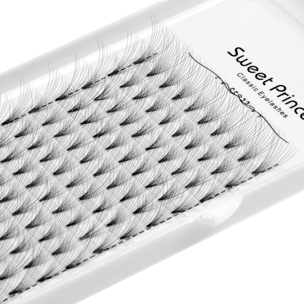 120Pcs Thickness 0.07mm C Curl,Premade 10D Fans Volume Eye Lashes Extensions Nature Long Professional Individual False Eyelashes Cluster Makeup Tools 8-18mm to Choose (9MM)