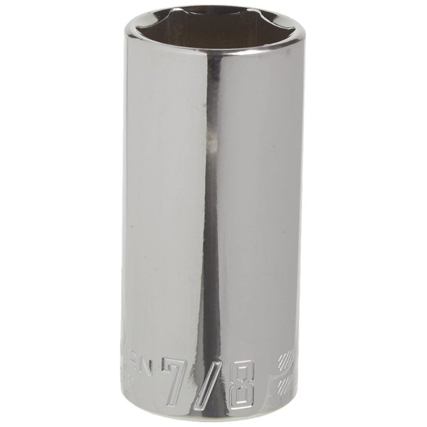 CRAFTSMAN Deep Socket, SAE, 3/8-Inch Drive, 7/8-Inch, 6-Point (CMMT43339)