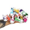 Bonka Bird Toys Pk12 Mini Sneakers 3" Long by 1.50" High by 1.25" Wide Parrot Foot Talon Cage Toy, Senegal, Ringneck, Pionus, and Similar