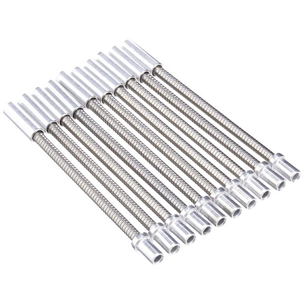 Jagwire Flexible Brake Noodle for V-Brake Pack of 10 Silver
