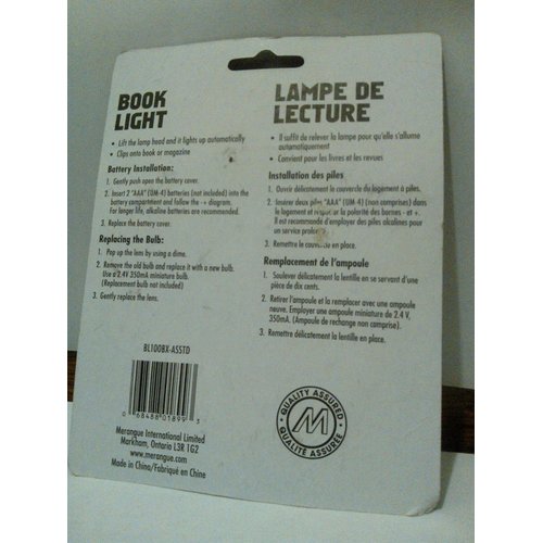 Merangue Blue Book Light