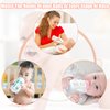 Palksky Baby Bottle Holder for Philips Avent Anti Colic Bottles and Natural Baby Bottle, 3 Pack (4oz, 8/9oz, 11oz) Silicone Anti-Fall Protective Case with Handle for Glass Bottle