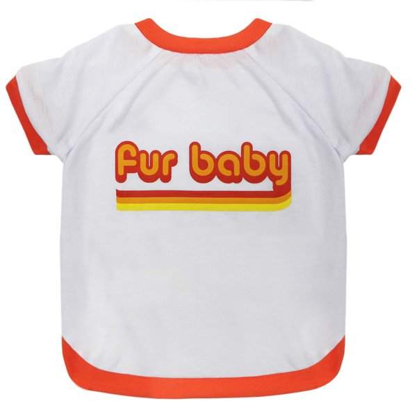 Dog TEE Shirt Licensed by LaurDIY - Fur Baby - LAURDIY Dog Shirt, Medium