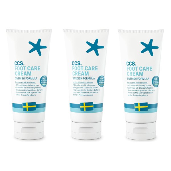 CCS Foot Care Cream Tube 175ml-PACK of 3 [Personal Care] [Personal Care]