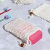 6 Pcs Soap Saver Bag Soap Bags For Soap Bars Sisal Soap Saver Bag Exfoliating Soap Pouch With Drawstring Bar Soap Bag With Wooden Bead For Foaming And Drying Quick Drying Holder In Shower