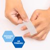 MED PRIDE Paper Surgical Tape 2" x 10 Yards for Wound Dressing [Pack of 6] - Latex-Free & Hypoallergenic Medical Tape Suitable for Sensitive Skin- Hospital-Grade, Breathable Wound Care Paper Tape