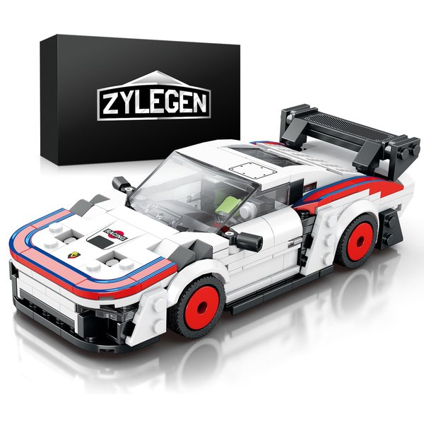 ZYLEGEN Race Car Building Kit,Challenging Model Sports Car Building Sets,MOC Building Blocks Set to Build,Hypercar Model Building Kit,Creative for Boys Age 3 4 5 6 7 8 9,935(346Pcs)