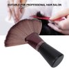 Fan Shape Hairdresser Brush, Hair Cutting Broken Hair Sweep Brush Soft Hairdressing Salon Accessory Barber Brush Hair Clippings Remove Brush Flat Base(Shredded hair brush)