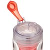 Basily Elite Infuser Water Bottle - 28 ounce - Made with Commercial Grade Tritan - PLUS Recipe Ebook INCLUDED (Red), Red