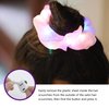 9 Pcs Light Up Scrunchies for Women, 3 Light Modes Led Scrunchies, Light Scrunchy for Girls, Glow Bands Ponytail Holder Glow in the Dark Christmas Hair Accessories Neon Rave party supplies