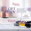Snazzy Hair Accessories Gift Set - 670 Total Hair Accessories for Women, Girls, Men, Boys, Kids, Teens & Adults - Mini Scrunchies, Hair Ties, Elastics & Ponytail Holders in Storage Container Kit