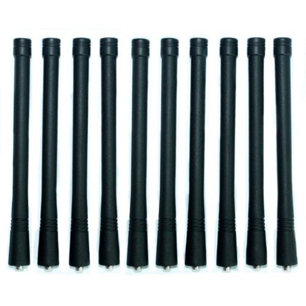 bestkong 10 X VHF Antenna for Motorola NAD6502A HT750 HT1250 CP200 CP200XLS PR400 P100 P110 P200 P210 P1225 SP10 SP21 SP50 P10