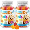 DR. MORITZ Vitamin D Gummies for Kids & Adults 2000 IU - High-Absorption Natural Vitamin D3 Chewable Gummy Supplements 1000IU - Vegetarian Gelatin-Free Immune Support Vitamins for Children (120 Count)
