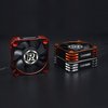 urpass Rocket 50mm Metal Motor Cooling Fan 10000RPM Preventing Heat Fan for 1/5th Scale RC Car Brushless Motor ESC RED