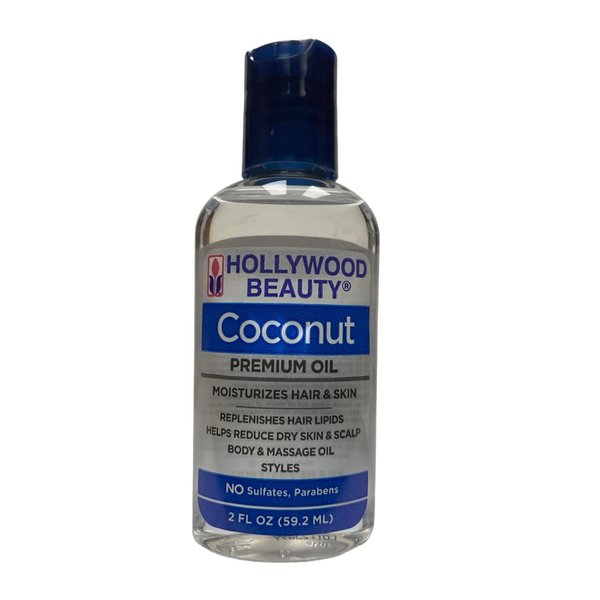 HollyWood Beauty Multi Pack oils 2 fl. oz Coconut Oil pack of 3