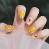Cute Honeybee Nail Art Stickers, 3D Little Animal Self-Adhesive Sticker Cartoon Bee Nail Art Decals Holographic Gold Bee Nail Decal Design for Women Girls Manicure Decoration DIY Nail Sticker Supplies