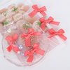 Silky Satin Hair Bows Hair Clip Mini Hair Clips for Women Girls Small Bow Hair Clips Bow Ribbons Cute Hair Clips Pins Metal Y2k Hair Accessories for Braids.
