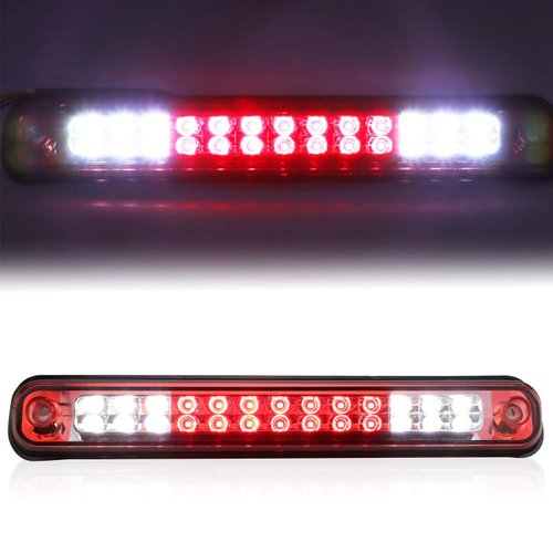 Tresound LED Third 3rd Brake light for 1988-2000 Chevy GMC C/K 1500 2500 3500 Rear Cargo Lamp High Mount Stop light (Red)