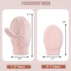 Baby Knit Mittens Toddler Boys Girls Gloves Winter Infant Newborn No Scratch Mitten 0-3 Years (2PCS-C, 0-1 Years)