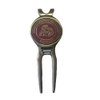 Mobile Pro Shop Divot Repair Tool Removable Magnetic Ball Marker-Best Divot Fixer (Mississippi State Bulldogs)
