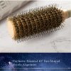 Pandora's Beauty Box The 101 GoShiny hairbrush/FSC Wooden Brush/Styling/BlowOut/Heat Resistance Brush/Boar Bristle Hair Brush/Roller Brush/Round Brush/Patented (Mini,)