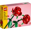 LEGO Roses Building Kit, Artificial Flowers for Home Décor, Unique Gift for Her or Him for Anniversaries, Botanical Collection Set for Build and Display, Gift to Build Together, 40460