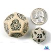 DND Generator Dice Set Random Encounter Dungeon Monster Treasure Trap Dungeons and Dragons DM Game Aide (Bone)