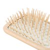 Acca Kappa Pneumatic Beech Wood Paddle Brush with Wooden Pins