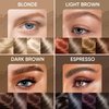 ESOTERIQUE Dual-Ended Eyebrow Pencil & Tinted Gel, Waterproof Eyebrow Tint with Ultra-Fine Eyebrow Pencil, Effortless Natural Looking Brows, All Day Wear - Dark Brown