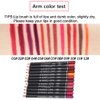Lipliner Set Italia Deluxe 14×6×2 Vibely 12pcs Lipliner Waterproof Matte Lip Liner Pencil Lip Makeup Cosmetic Pen Set