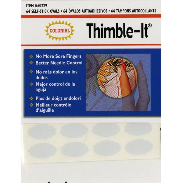 Colorbok Thimble Finger pad, 1 Pack, Beige