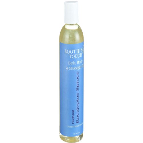 SOOTHING TOUCH LLC Bath &amp; Body Massage Oil Eucalyptus Spruce