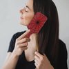 Detangler Hair Brush Red Spider Web Hairbrush for Kids Boys Girls, Glide Through Tangles with Ease and Massage Scalp, Smooth for All Hair Types (Wet Dry Thin Long Curly Hair)